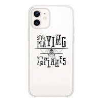 Thumbnail for Still Playing With Airplanes Designed Transparent Silicone iPhone Cases