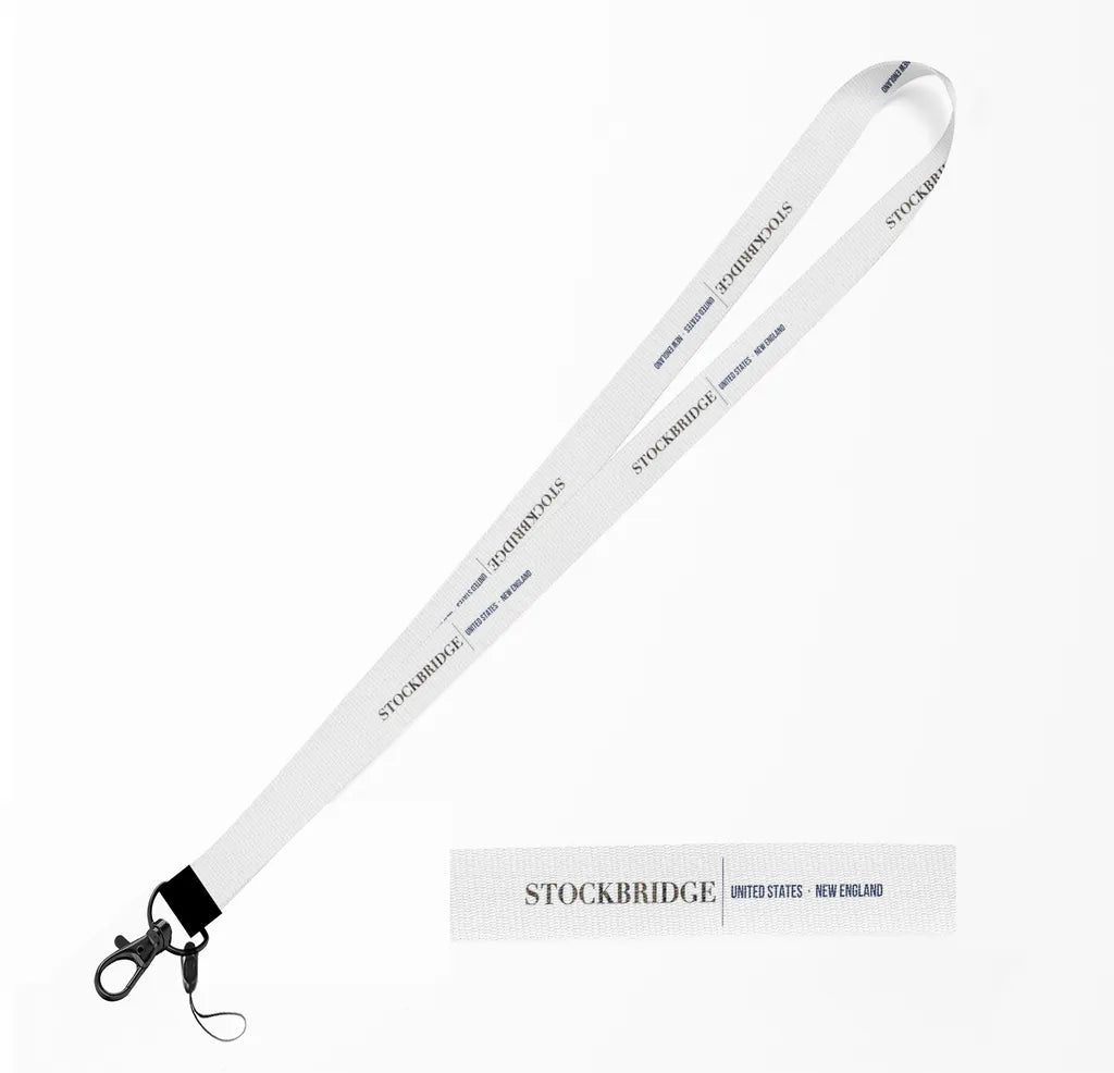 Stockbridge City Series lanyard - white