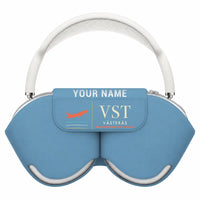 Thumbnail for Stockholm Västerås Airport (VST) AirPods Max Cases - Blue + Name
