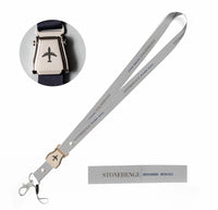 Thumbnail for Stonehenge City Series seat belt lanyard - light gray