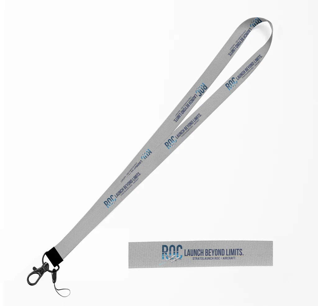 Stratolaunch Roc lanyard - light gray