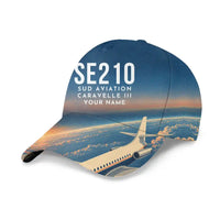 Thumbnail for Sud Aviation Caravelle III 3D All-Over Print Clothing - Cap - 3D + Name