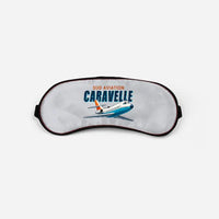 Thumbnail for Sud Aviation Caravelle III - Cartoon - Sleep Mask - Light Gray