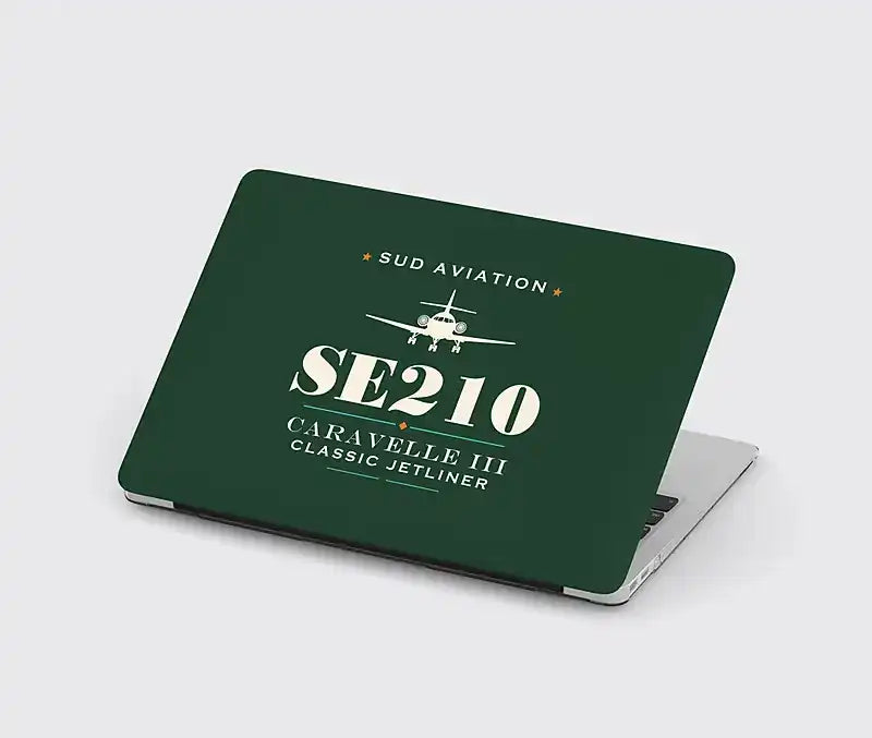 Sud Aviation Caravelle III - Heritage - MacBook Case - Dark Green