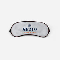 Thumbnail for Sud Aviation Caravelle III - Heritage + Name - Sleep Mask - Light Gray