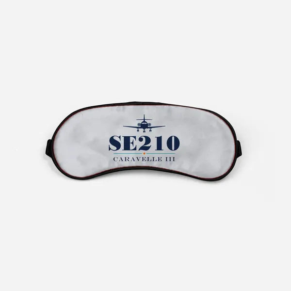 Sud Aviation Caravelle III - Heritage - Sleep Mask - Light Gray