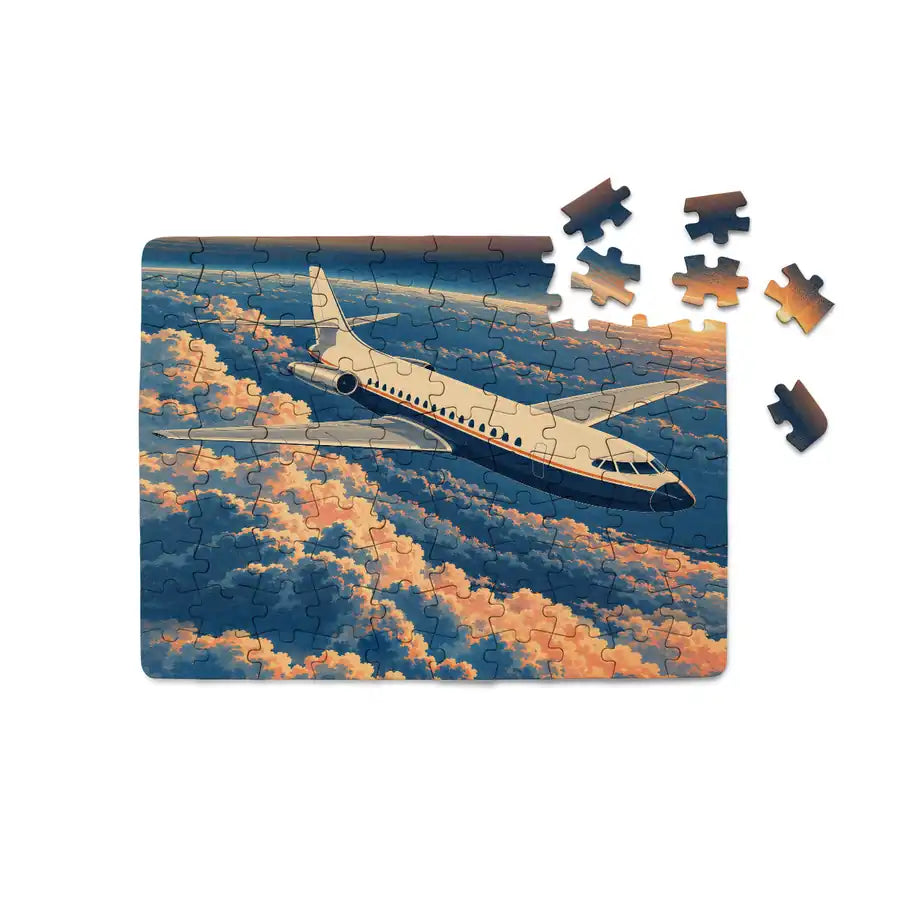 Sud Aviation Caravelle III - Horizontal - Canvas Puzzle