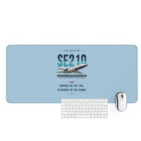 Thumbnail for Sud Aviation Caravelle III - Original - Desk Mat - Light Blue