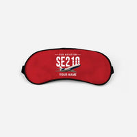 Thumbnail for Sud Aviation Caravelle III - Original + Name - Sleep Mask - Red