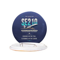Thumbnail for Sud Aviation Caravelle III - Original - Pin - Navy Blue