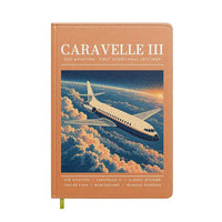 Thumbnail for Sud Aviation Caravelle III - Poster - Notebook - Orange