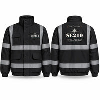 Thumbnail for Sud Aviation Caravelle III Reflective Winter Jackets - Heritage - Black