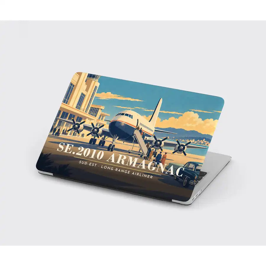 Sud-Est SE.2010 Armagnac - 3D - MacBook Case - Full Print