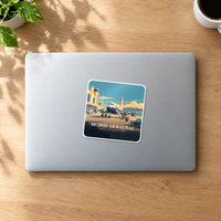 Thumbnail for Sud-Est SE.2010 Armagnac - 3D - Square Sticker - MacBook
