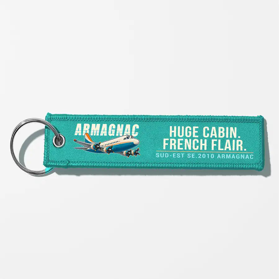 Sud-Est SE.2010 Armagnac Aviator Key Chains - Turquoise - Cartoon