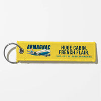 Thumbnail for Sud-Est SE.2010 Armagnac Aviator Key Chains - Yellow - Cartoon