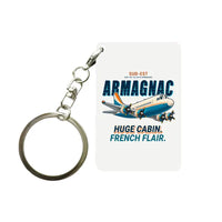 Thumbnail for Sud-Est SE.2010 Armagnac - Cartoon - Key Chain - White