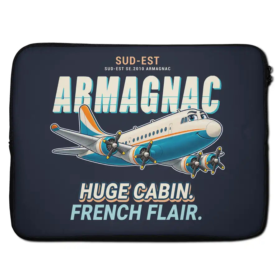 Sud-Est SE.2010 Armagnac - Cartoon - Laptop Sleeve