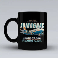 Thumbnail for Sud-Est SE.2010 Armagnac - Cartoon - Mug - Black