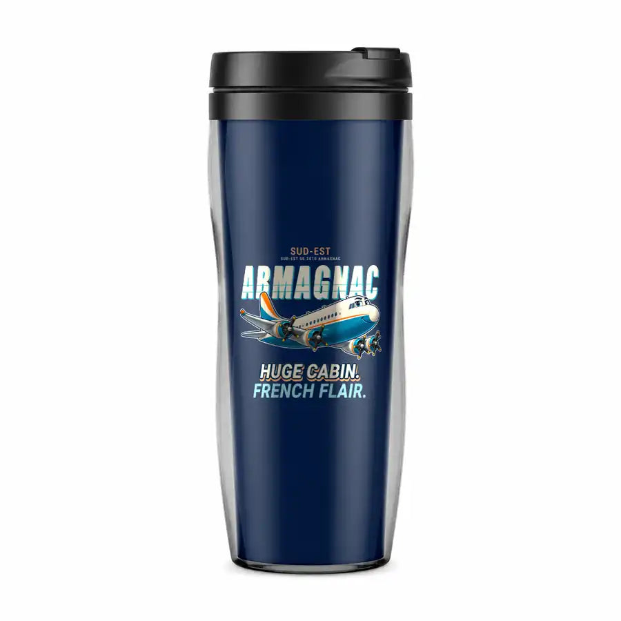 Sud-Est SE.2010 Armagnac - Cartoon - Plastic (No Holder) - Dark Blue