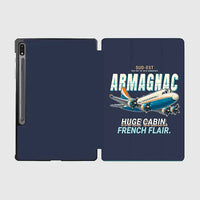 Thumbnail for Sud-Est SE.2010 Armagnac - Cartoon - Samsung Tablet - Navy Blue