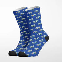 Thumbnail for Sud-Est SE.2010 Armagnac - Cartoon - Socks - Royal Blue