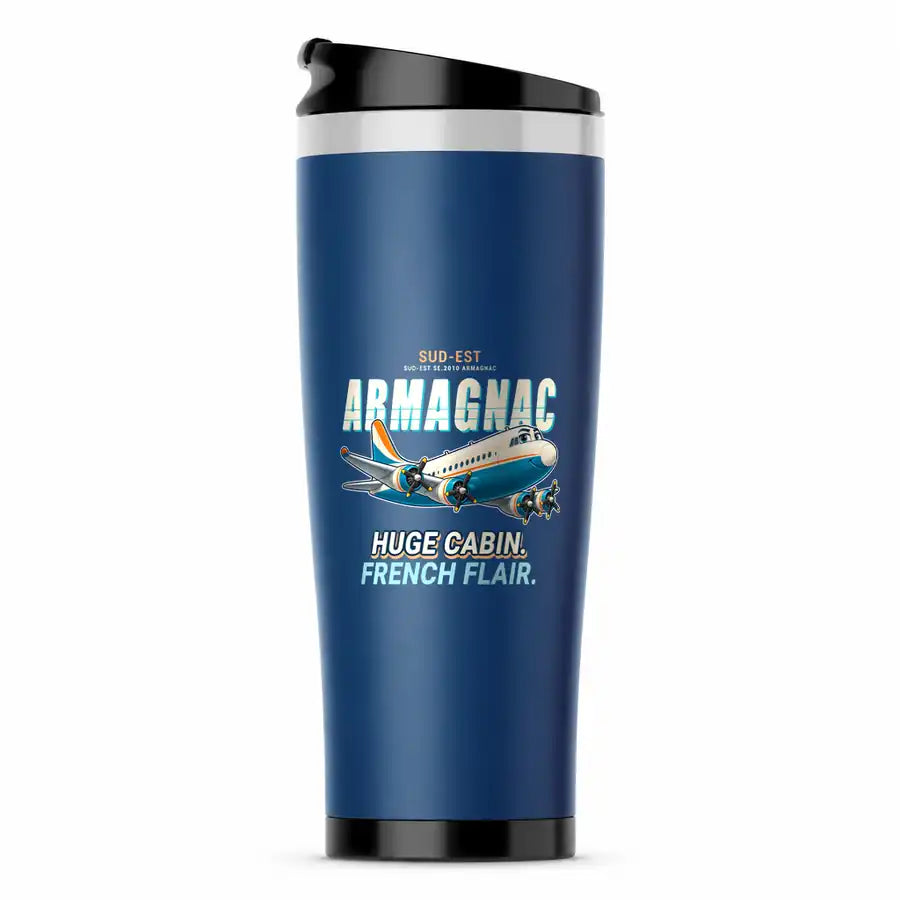 Sud-Est SE.2010 Armagnac - Cartoon - Stainless Steel (No Holder) - Blue