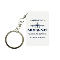 Thumbnail for Sud-Est SE.2010 Armagnac - Heritage - Key Chain - White