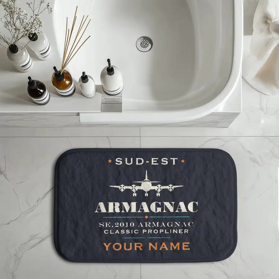 Sud-Est SE.2010 Armagnac - Heritage + Name - Bath Mat
