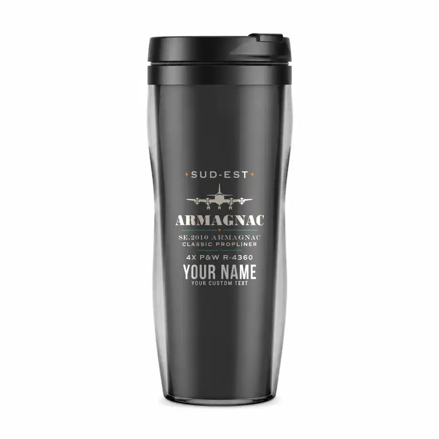 Sud-Est SE.2010 Armagnac - Heritage + Name - Plastic (No Holder) - Gray