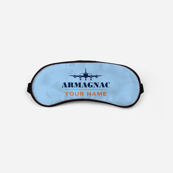 Sud-Est SE.2010 Armagnac - Heritage + Name - Sleep Mask - Light Blue