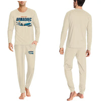 Thumbnail for Sud-Est SE.2010 Armagnac - Men Pajamas - Cartoon Chest - Beige