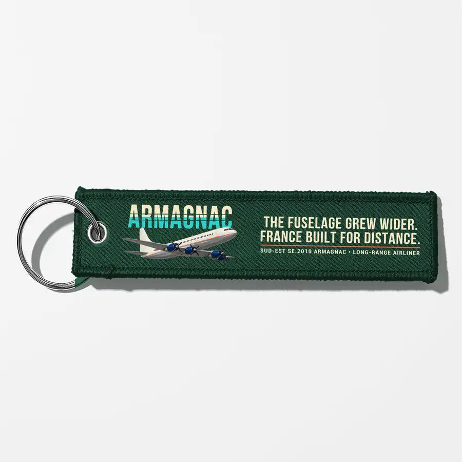 Sud-Est SE.2010 Armagnac Aviator Key Chains - Dark Green - Original
