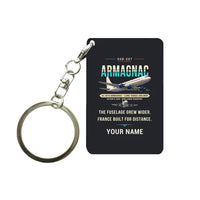 Thumbnail for Sud-Est SE.2010 Armagnac - Original + Name - Key Chain - Black