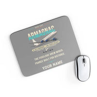Thumbnail for Sud-Est SE.2010 Armagnac - Original + Name - Mouse Pad - Gray