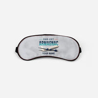 Thumbnail for Sud-Est SE.2010 Armagnac - Original + Name - Sleep Mask - Light Gray