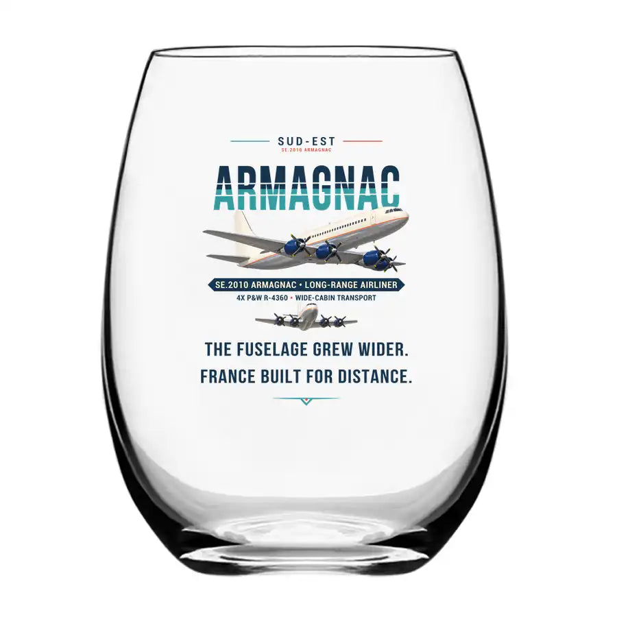 Sud-Est SE.2010 Armagnac - Original - Water & Drink Glass