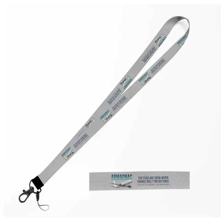 Sud-Est SE.2010 Armagnac Lanyard & ID Holders lanyard - Original - Light Gray