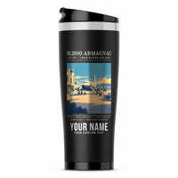 Thumbnail for Sud-Est SE.2010 Armagnac - Poster + Name - Stainless Steel (No Holder) - Black