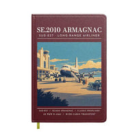 Thumbnail for Sud-Est SE.2010 Armagnac - Poster - Notebook - Dark Red