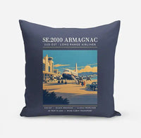 Thumbnail for Sud-Est SE.2010 Armagnac - Poster - Pillow - Navy Blue