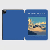 Thumbnail for Sud-Est SE.2010 Armagnac - Poster - iPad Case - Blue