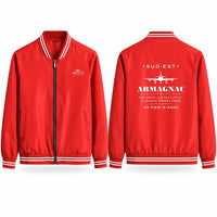 Thumbnail for Sud-Est SE.2010 Armagnac Stylish Jackets - Baseball Collar - Heritage - Red