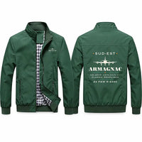 Thumbnail for Sud-Est SE.2010 Armagnac Stylish Jackets - Stand Collar - Heritage - Green