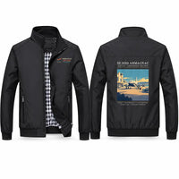Thumbnail for Sud-Est SE.2010 Armagnac Stylish Jackets - Stand Collar - Poster - Black