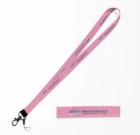 Thumbnail for Sud Aviation Caravelle 12 lanyard - pink