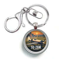 Thumbnail for Sukhoi Su-26M - 3D - Circle Key Chain - Full Print
