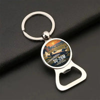 Thumbnail for Sukhoi Su-26M - 3D + Name - Bottle Opener Key Chain - Full Print