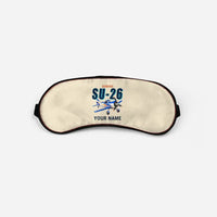 Thumbnail for Sukhoi Su-26M - Cartoon + Name - Sleep Mask - Beige