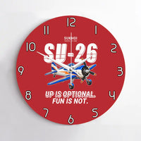 Thumbnail for Sukhoi Su-26M - Cartoon - No Frame - Red